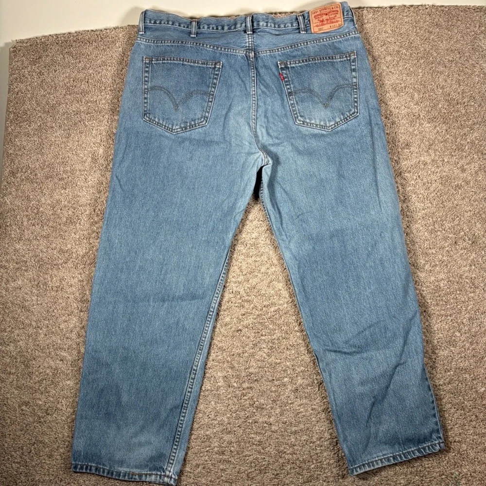 Levis 550 Relaxed Fit Jeans‎ Mens 44x30 (Fits 42x30) Tapered Leg Denim